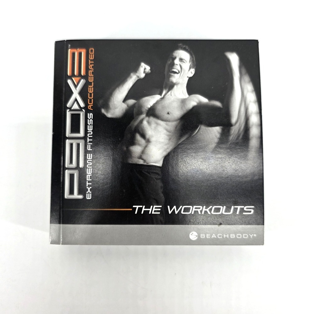P90X 3 Extreme Fitness Accelerated 9-DVD Set 10 HRs 30 Min Workouts Beachbody